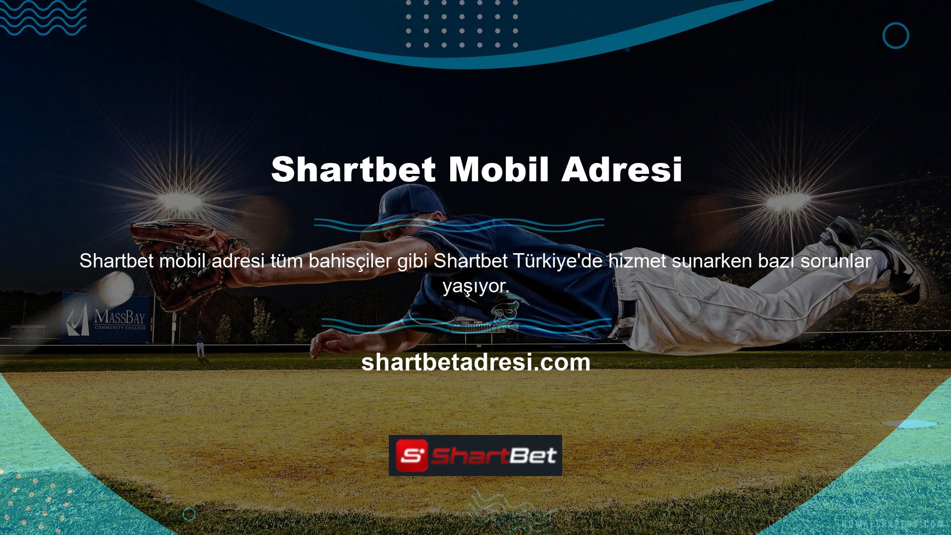 Shartbet BTK'nın kararı nedeniyle Türkiye'de çalışmayabilecek oyun platformlarından biridir