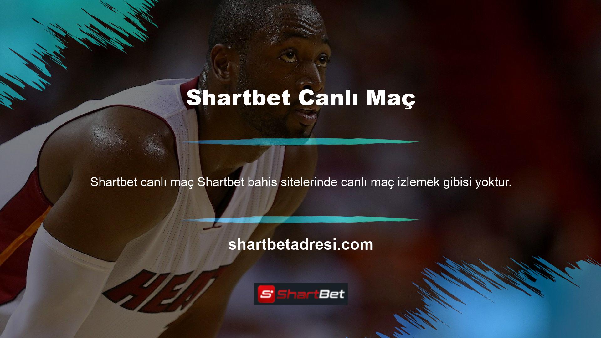 Shartbet TV, çok yüksek spor yayın standartlarında maçları izlemeye yönelik bir bahis sitesi uzantı platformudur